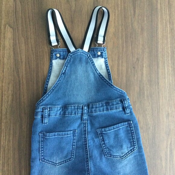 Denim Bundle for Girls: Overalls, Leggings & Jeggings (Sizes 7 & 8) - Picture 10 of 12